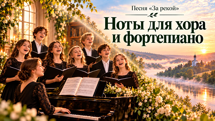 За-рекой-ноты-для-хора---Новость